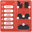 EVA Dywaniki do Mini Cooper R56 2 gen Hatchback (2006–2014)