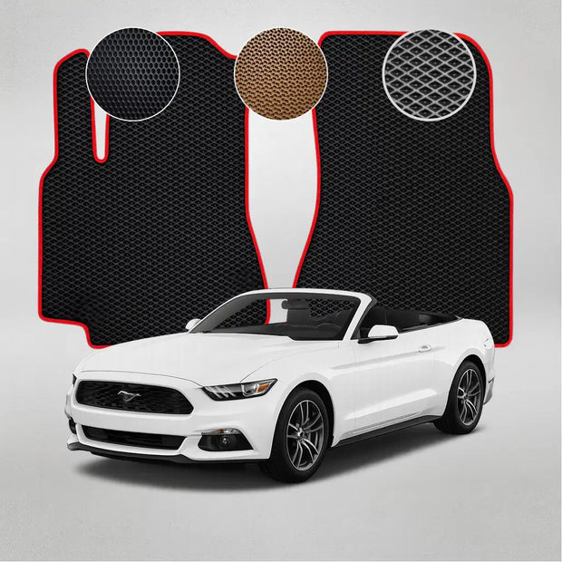 EVA Dywaniki do Ford Mustang 6 gen Kabriolet (2015–2017)