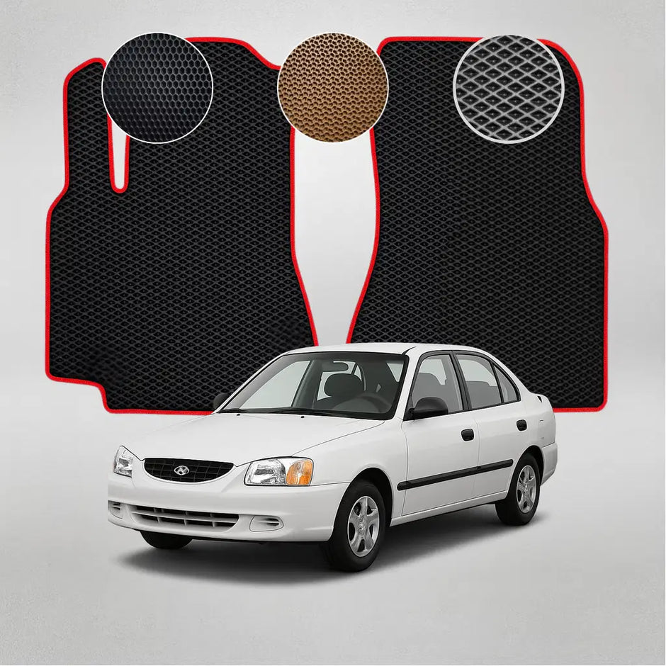 EVA Dywaniki do Hyundai Accent 2 gen Sedan (2000–2005)