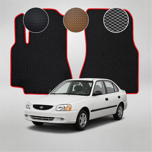 EVA Dywaniki do Hyundai Accent 2 gen Sedan (2000–2005)