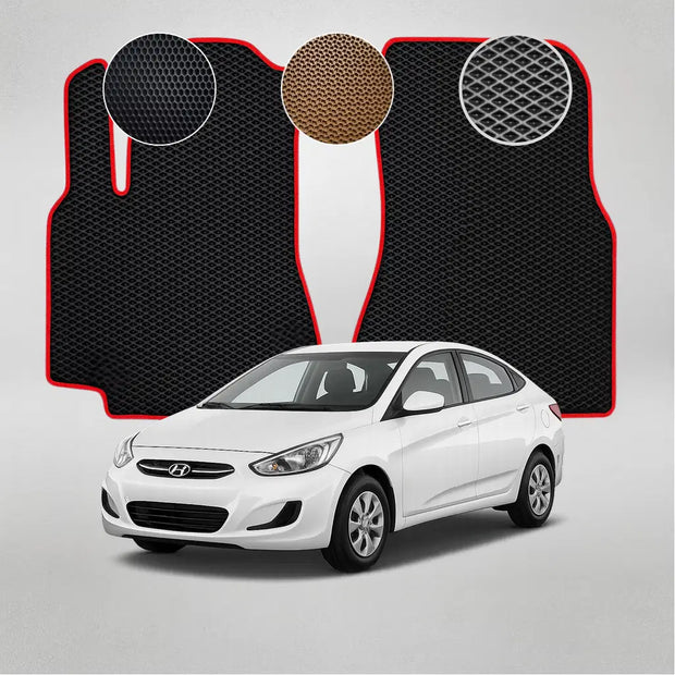 EVA Dywaniki do Hyundai Accent 4 gen Sedan (2011–2017)