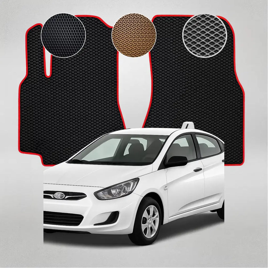 EVA Dywaniki do Hyundai Solaris 1 gen Sedan (2011–2014)