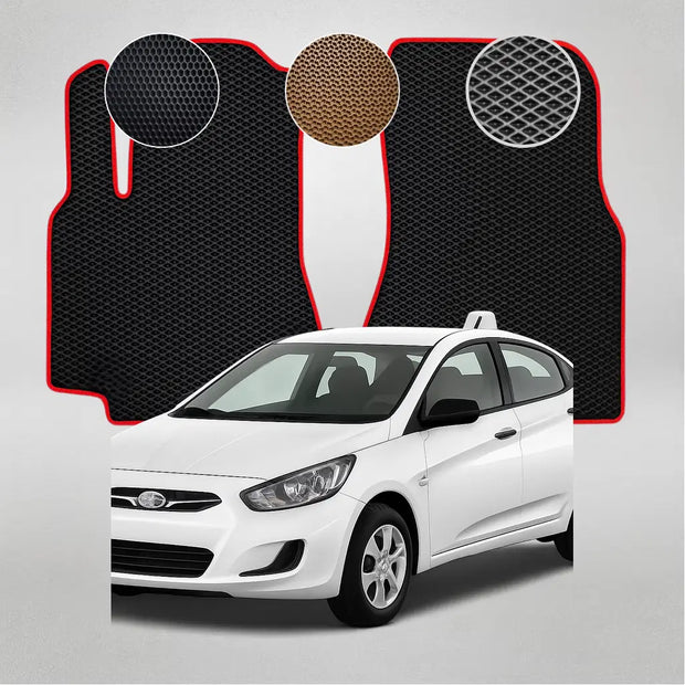 EVA Dywaniki do Hyundai Solaris 1 gen Sedan (2011–2014)