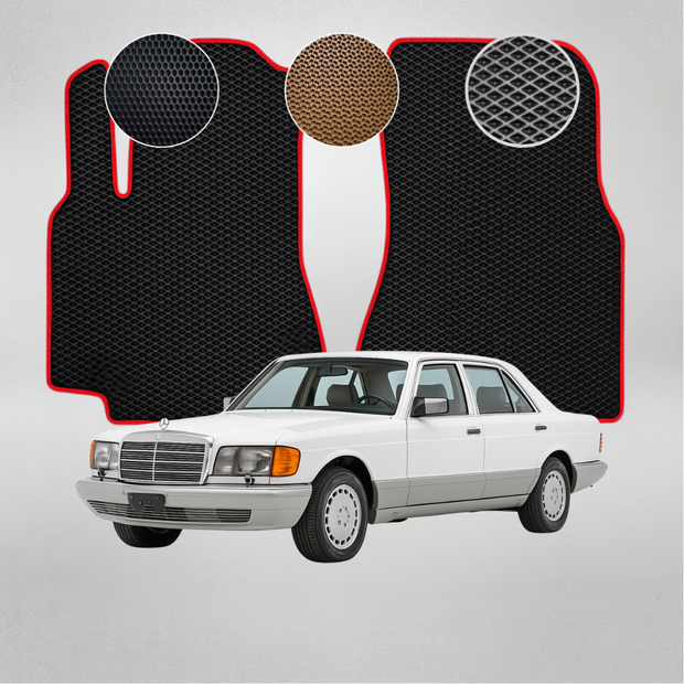 EVA Dywaniki do Mercedes-Benz W126 Long 2 gen S-Class Sedan (1979–1991)