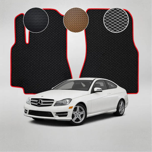 EVA Dywaniki do Mercedes-Benz W204 C-Class 3 gen Coupe (2011–2015)