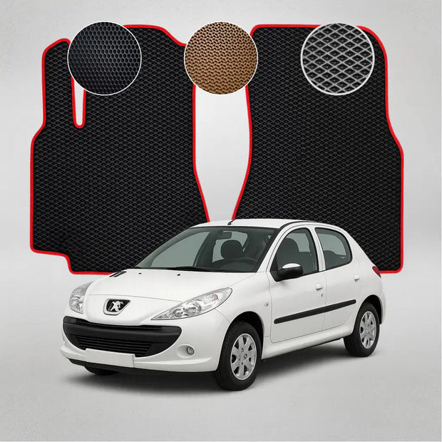 EVA Dywaniki do Peugeot 206+ 1 gen Hatchback (2009–2013)