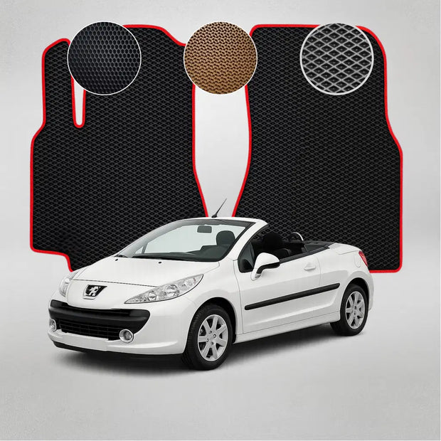 EVA Dywaniki do Peugeot 207 1 gen Kabriolet (2007–2009)