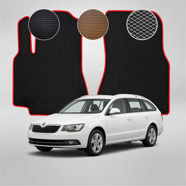 EVA Dywaniki do Skoda Superb 2 gen Kombi (2009–2015)